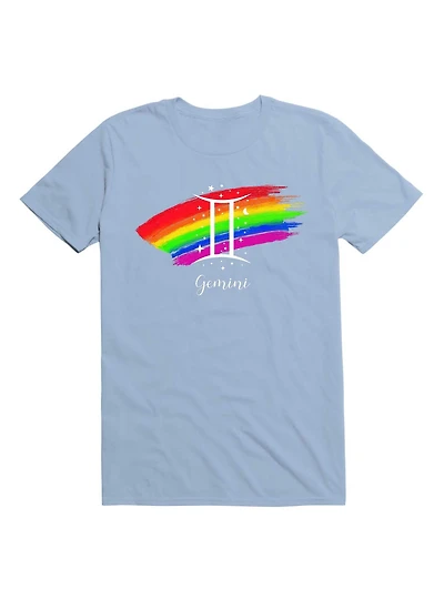 Gemini Astrological Zodiac Sign LGBT T-Shirt