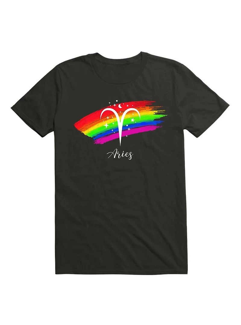 Aries Astrology Zodiac LGBT T-Shirt