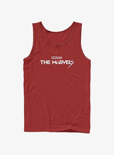 Marvel The Marvels Logo Tank