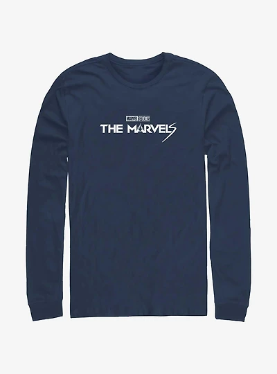Marvel The Marvels Logo Long-Sleeve T-Shirt