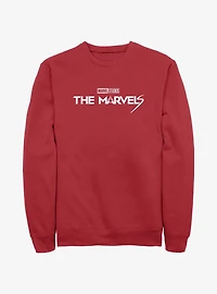 Marvel The Marvels Logo Sweatshirt