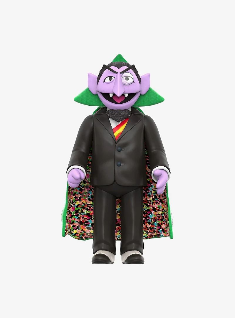 Super7 Sesame Street Supersize Count von Count Vinyl Figure