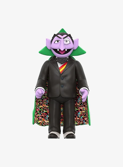 Super7 Sesame Street Supersize Count von Count Vinyl Figure