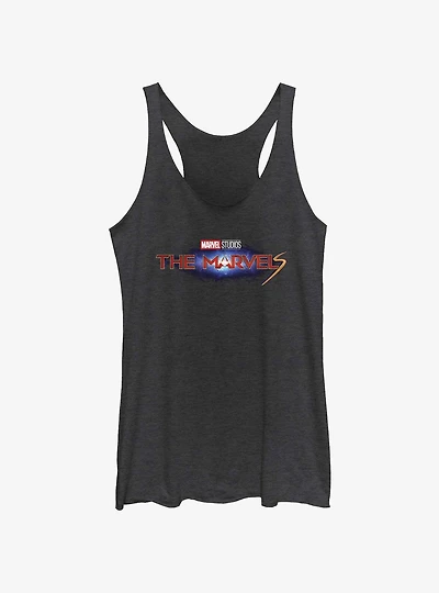 Marvel The Marvels Galaxy Logo Womens Tank Top
