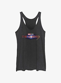 Marvel The Marvels Galaxy Logo Womens Tank Top