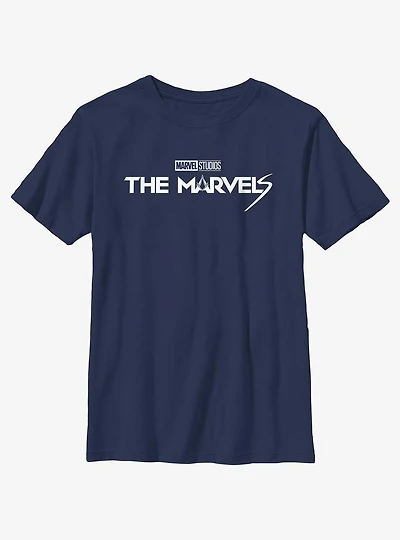Marvel The Marvels Logo Youth T-Shirt