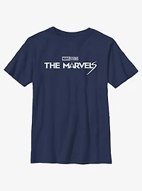Marvel The Marvels Logo Youth T-Shirt
