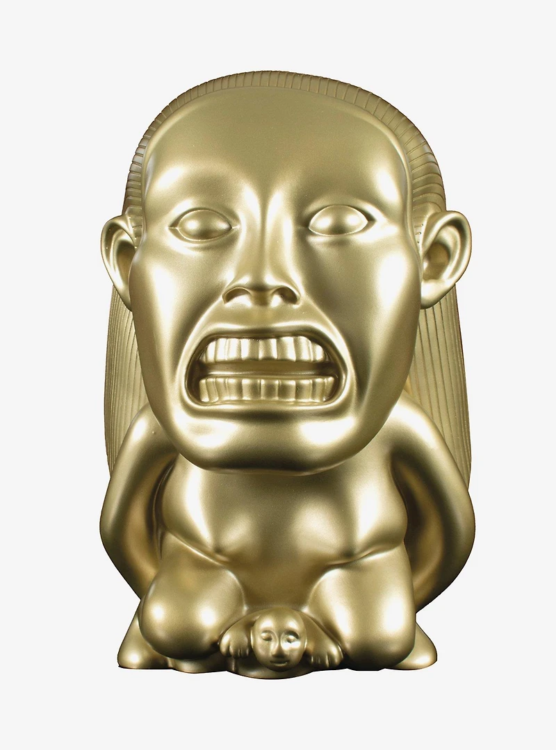 Diamond Select Toys Indiana Jones and the Raiders of the Lost Ark Golden Idol Figural Coin Bank