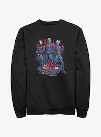 Marvel Guardians of the Galaxy Vol. 3 Mantis Drax & Nebula Sweashirt BoxLunch Web Exclusive