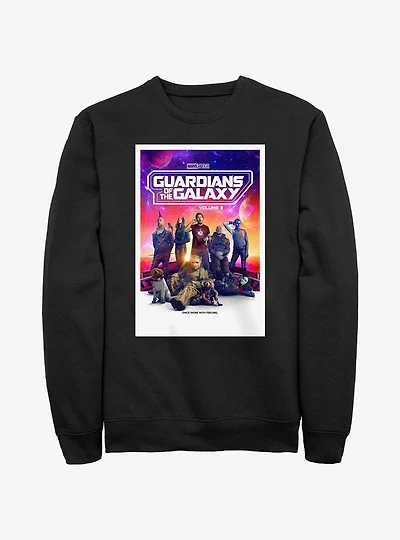 Marvel Guardians of the Galaxy Vol. 3 Universal Family Poster Sweashirt