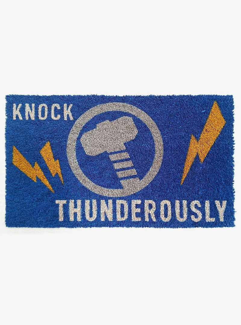 Marvel Thor Knock Thunderously Doormat