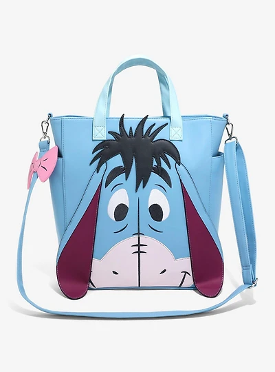 Loungefly Winnie the Pooh Eeyore Figural Carnival Tote Bag