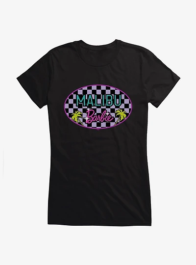 Barbie Malibu Barbie Checkerboard Girls T-Shirt