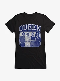 Queen Vintage Collegiate Group Girls T-Shirt