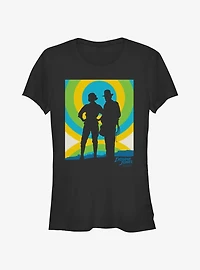 Indiana Jones and the Dial of Destiny Bubble Duo Helena Shaw and Indiana Jones Girls T-Shirt