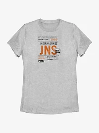Indiana Jones and the Dial of Destiny Greece Passport Womens T-Shirt