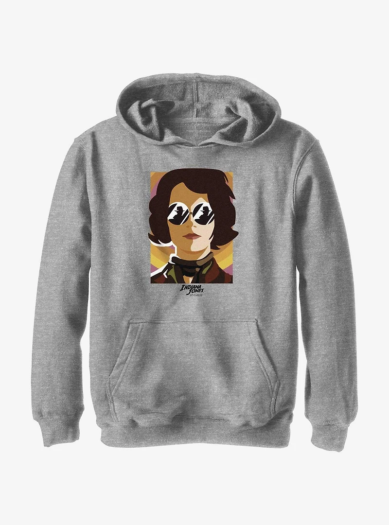 Indiana Jones and the Dial of Destiny Helena Shades Youth Hoodie