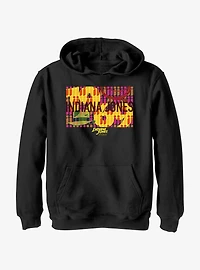 Indiana Jones and the Dial of Destiny Sixties Wallpaper Youth Hoodie