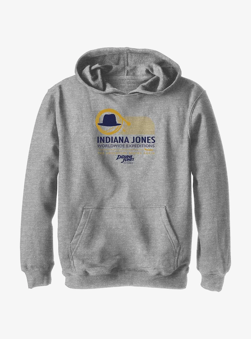 Indiana Jones and the Dial of Destiny Speedy Planes Youth Hoodie