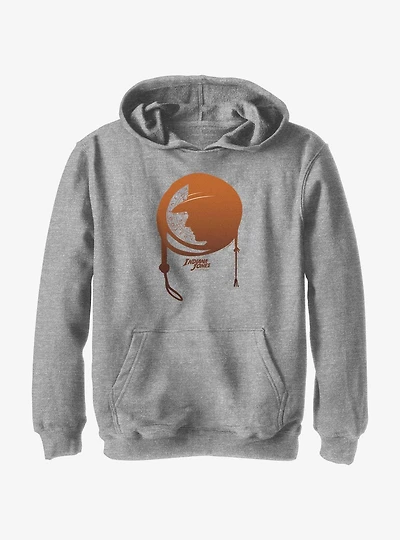 Indiana Jones and the Dial of Destiny Whip Profile Youth Hoodie