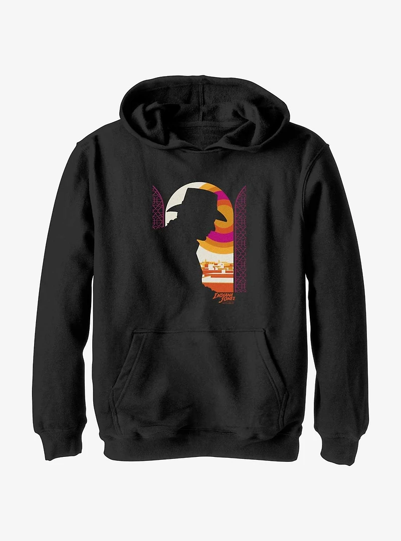 Indiana Jones and the Dial of Destiny Window To Youth Hoodie