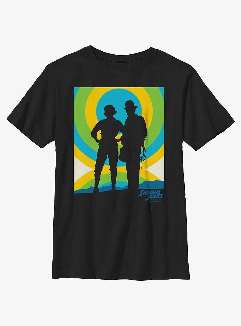 Indiana Jones and the Dial of Destiny Bubble Duo Helena Shaw Youth T-Shirt