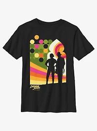 Indiana Jones and the Dial of Destiny Swoosh Duo Youth T-Shirt