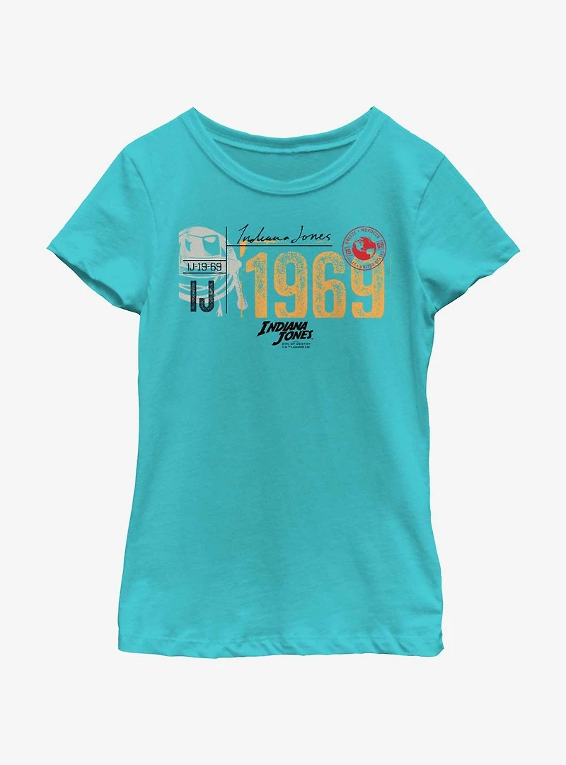 Indiana Jones and the Dial of Destiny Identification Girls Youth T-Shirt
