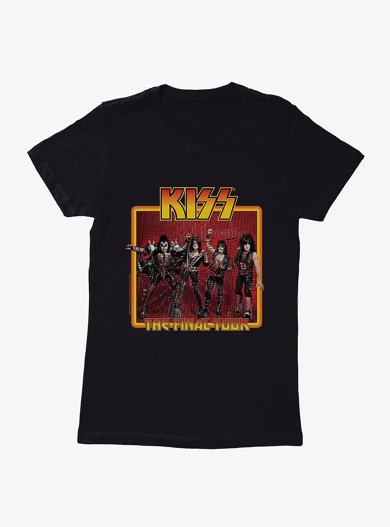 KISS The Final Tour Womens T-Shirt