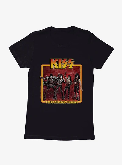 KISS The Final Tour Womens T-Shirt