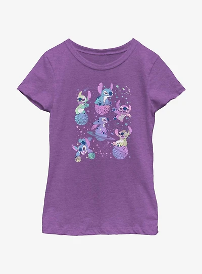 Disney Lilo & Stitch Planetary Girls Youth T-Shirt