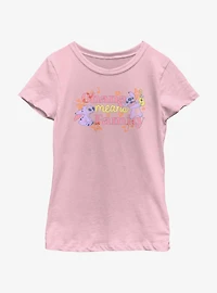 Disney Lilo & Stitch Ohana Means Family Girls Youth T-Shirt