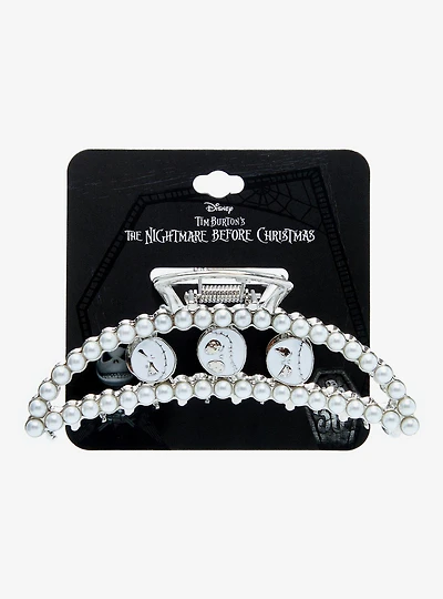 Disney The Nightmare Before Christmas Jack Skellington Pearl Claw Clip - BoxLunch Exclusive