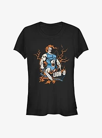 Thundercats Lion-0 Sword Of Omens Girls T-Shirt