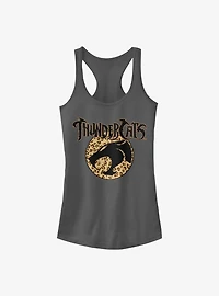 Thundercats Cheetah Print Logo Girls Tank