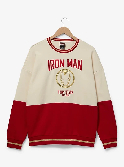 Marvel Iron Man Panel Crewneck - BoxLunch Exclusive