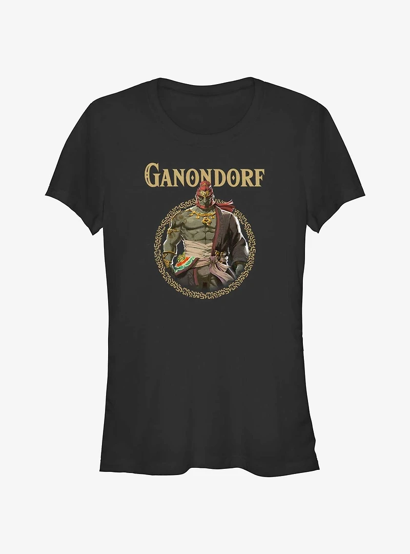 The Legend of Zelda: Tears of the Kingdom Ganondorf Badge Girls T-Shirt