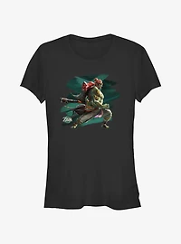 The Legend of Zelda: Tears of the Kingdom Ganondorf Logo Girls T-Shirt
