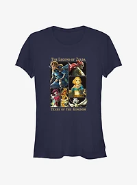 The Legend of Zelda: Tears of the Kingdom Hero Boxup Girls T-Shirt