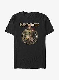 the Legend of Zelda: Tears Kingdom Ganondorf Badge T-Shirt