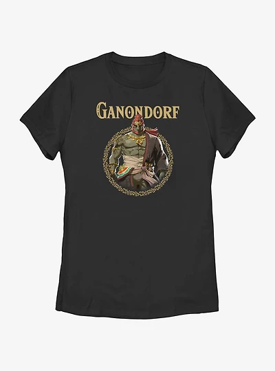 the Legend of Zelda: Tears Kingdom Ganondorf Badge Womens T-Shirt