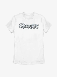 Thundercats Metal Logo Womens T-Shirt