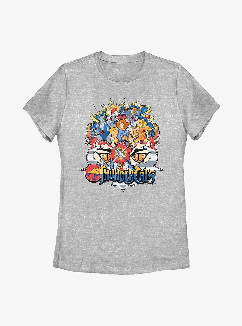 Thundercats Group Badge Womens T-Shirt