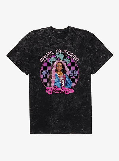 Barbie Extra Doll Malibu Car Mineral Wash T-Shirt