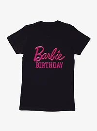 Barbie Pink Birthday Womens T-Shirt
