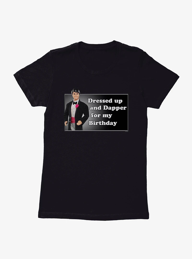 Barbie Dressed Up And Dapper Womens T-Shirt