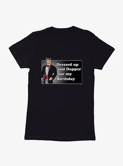 Barbie Dressed Up And Dapper Womens T-Shirt