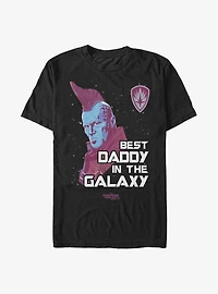 Marvel Guardians of the Galaxy Yondu Best Space Daddy In The Galaxy Extra Soft T-Shirt