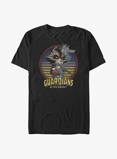 Marvel Guardians of the Galaxy Heavy Metal Rocket Heavyweight T-Shirt
