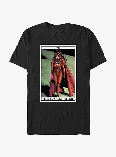 Marvel Scarlet Witch The Card Heavyweight T-Shirt